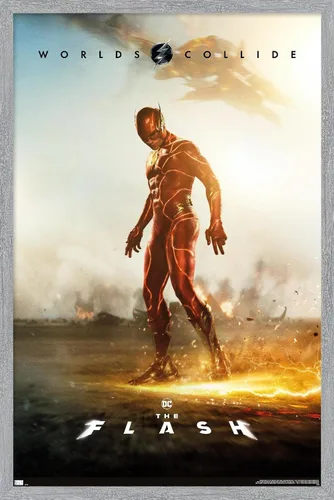 Miniatura 12 de DC Comics Movie The Flash - Póster de pared de una hoja, 34 pulgadas de largo x 22.4 pulgadas de ancho, versión premium sin marco