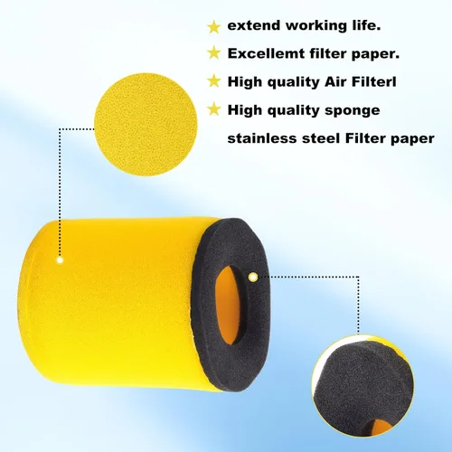 Miniatura 6 de Filtro de aire AHL 13780-03G00 13780-07G00 13791-03G00 limpiador para Suzuki LTA400FQ King Quad 400 4x4 edición aniversario AS/FS 2009/LTA400FZ King
