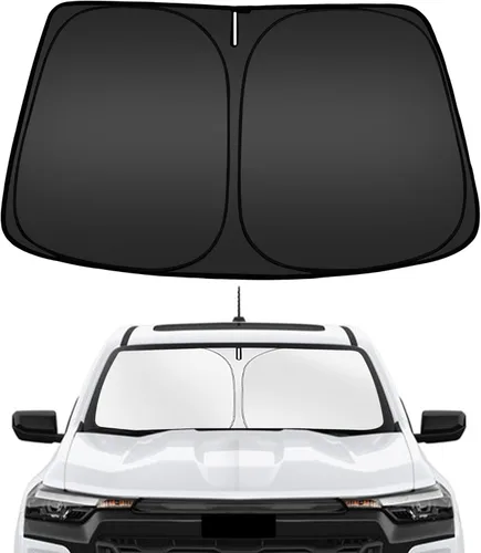 Miniatura 11 de ARISMOTOR - Parasol plegable para parabrisas para Honda Civic 11.ª generación 2022-2025 2026, protector de visera de sol personalizado para ventana