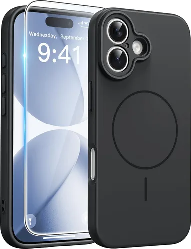 Miniatura 19 de FNTCASE - Funda para iPhone 16 Pro: magnética, mate, translúcida, de grado militar, protectora contra caídas, resistente, fina, duradera y a prueba