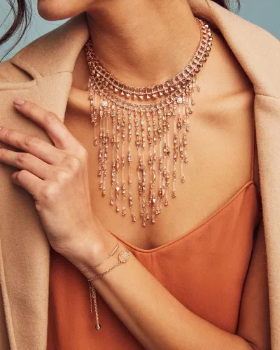 Miniatura 2 de Kendra Scott Elaina - Pulsera de cadena ajustable para mujer, joyería de moda, chapada en oro