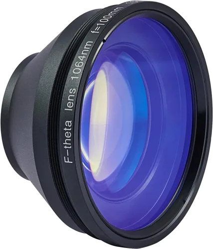 OMTech Lente F Theta para grabador láser de fibra, lente de escaneo Sino Galvo de 2.756 in para máquina de marcado láser de fibra de 1064 nm,