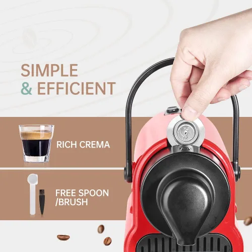 Miniatura 6 de Cápsulas de café espresso recargables de acero inoxidable, cápsulas de café reutilizables compatibles con Ne-spresso Original Line Brewers New