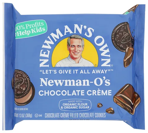 Miniatura 11 de Newman's Own Newman-O's, Galletas de chocolate rellenas de crema, paquetes de 13 onzas (paquete de 6)