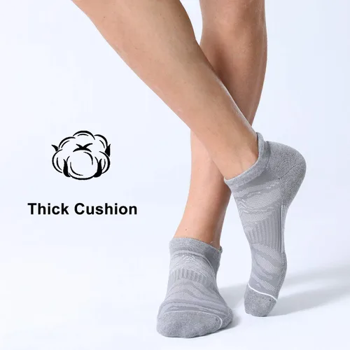 Miniatura 6 de FITRELL Men's 6 Pack Ankle Running Socks Low Cut Cushioned Athletic Sports Socks 7-99-1212-15