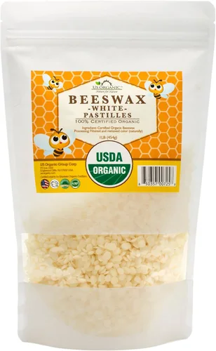 Miniatura 10 de US Organic. Pastillas de cera de abeja orgánica, de calidad Premium, 100% certificado por la USDA ideal para proyectos