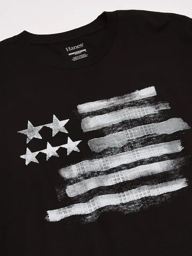 Miniatura 3 de Hanes - Camiseta con estampado y de manga corta para hombre