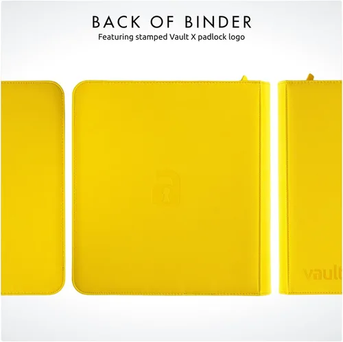 Miniatura 8 de Vault X Carpeta de 12 bolsillos con cremallera para tarjetas coleccionables – 480 tarjetas, material de álbum Exo-Tec premium, 20 páginas de carga