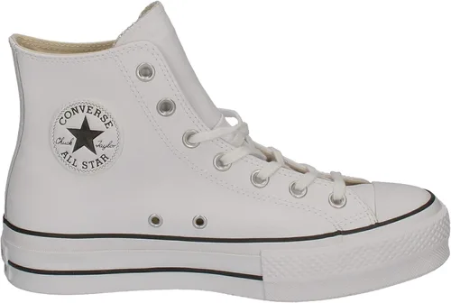 Miniatura 4 de Converse - Chuck Taylor All Star Tenis de mujer altos de plataforma con diseño de leopardo