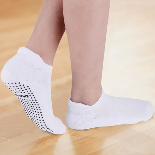 Miniatura 2 de JHM Pantuflas para niños, agarre de hospital, atlético, deportivo, antideslizantes, antideslizantes, para niños y niñas