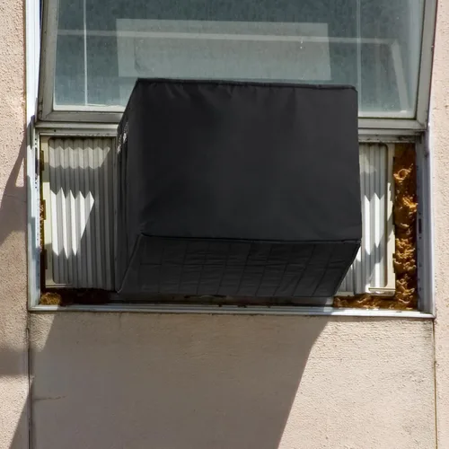 Miniatura 7 de Cubierta de aire acondicionado para ventana de invierno impermeable para unidad exterior, cubierta de protección contra congelación Luxiv