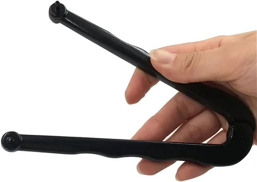 Miniatura 2 de GBJ Llave de cara ajustable, alicates para tuercas redondas con agujeros perforados, acabado negro universal (0.197 in)