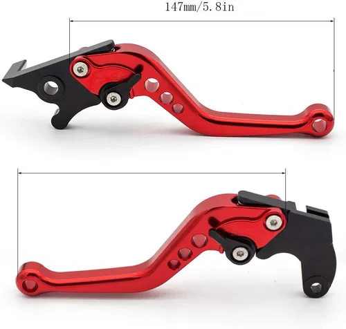 Miniatura 7 de Palancas de freno de embrague CNC para NINJA125 2019-2021, Z125 2017-2021, Z250SL 2016-2017, NINJA250R 2008-2012, NINJA300R Z300 2013-2013-2012 8