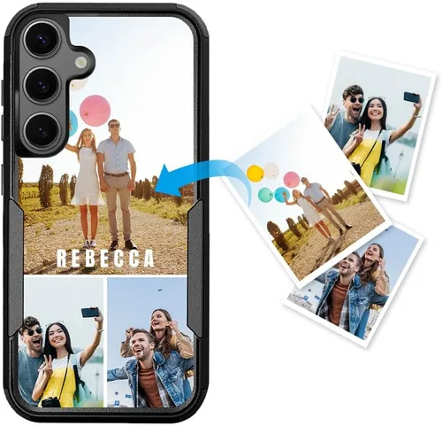 Miniatura 130 de Funda protectora personalizada para Samsung Galaxy S22 Ultra 5G (versión 2022), funda protectora de doble capa resistente con múltiples fotos, a