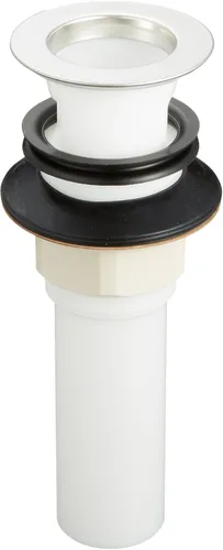 SANEI PH778-X-32 Tapón de drenaje de orificio lateral para desbordamiento, diámetro de tubería 1.3 pulgadas (1.260 in), resina