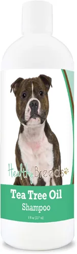 Miniatura 108 de Healthy Breeds Doberman Pinscher Champú de aceite de árbol de té, formulado para piel seca e irritada, reduce la caspa, aroma a gaulteria, 8 onzas