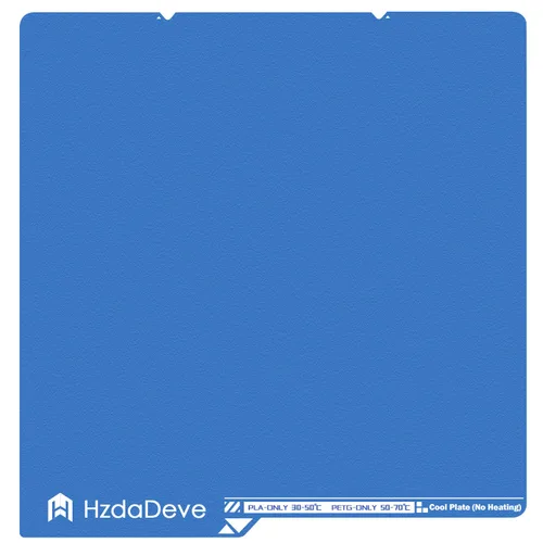 Miniatura 11 de HzdaDeve Placa de enfriamiento mejorada para A1 Mini Placa de construcción en frío de baja temperatura 183.5X183.5MM Placa de doble cara lisa Hoja