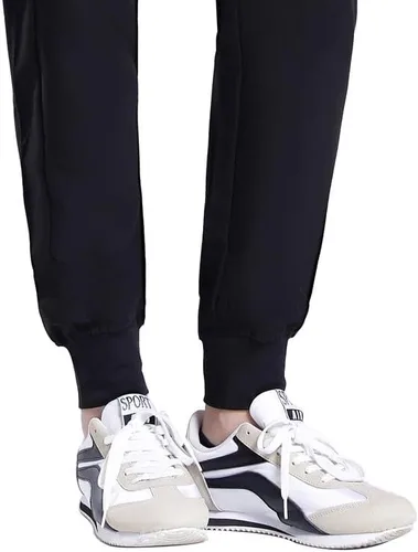 Miniatura 4 de Uniforms World Avant - Pantalones deportivos ajustados para mujer, cintura de yoga, 5 bolsillos, antiarrugas