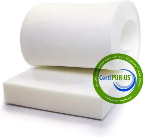 Miniatura 31 de Isellfoam Espuma de tapicería de 2 pulgadas de alto x 27 pulgadas de ancho x 80 pulgadas de largo (firme semisión) 36ILD para cojín de sofá