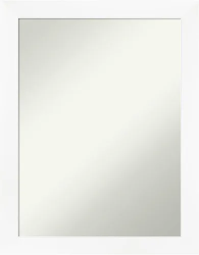Miniatura 51 de Amanti Art Espejo de pared blanco de 30 x 42 pulgadas, espejo de baño rectangular blanco para decoración de pared de sala de estar, marco Parlor