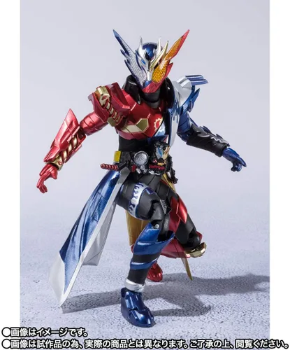 Miniatura 5 de Bandai Tamashii Nations S.H. Figuarts Kamen Rider Build Cross-Z Build Form Kamen Rider Figura de acción