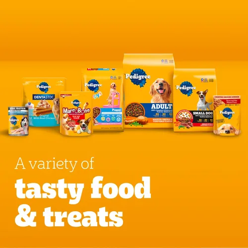 Miniatura 11 de Pedigree Alimento húmedo para perros con alto contenido de proteínas, comida enlatada suave para perros adultos, sabor a carne de res y cordero