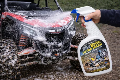 Miniatura 5 de Bike Brite MC44U Ultra Wash Limpiador y desengrasante para vehículos todoterreno, 32 onzas líquidas, azul