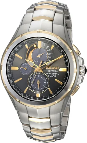 Miniatura 7 de Coutura Reloj cronógrafo con alarma y calendario perpetuo solar para hombre