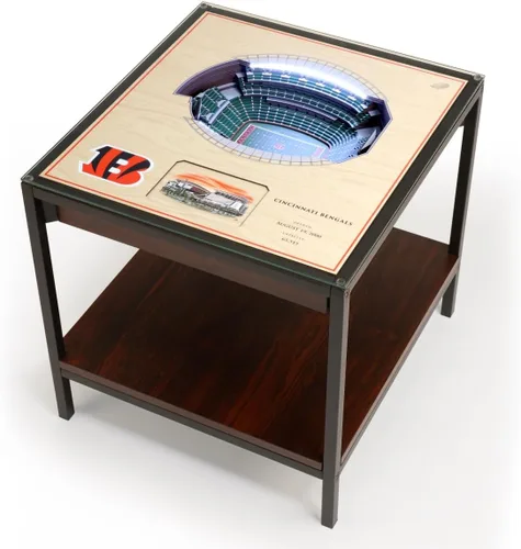 Miniatura 19 de YouTheFan NFL - Mesa auxiliar iluminada StadiumViews de 25 capas