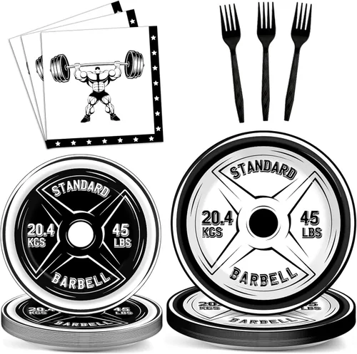 Miniatura 56 de 96 piezas de decoraciones de vaquera, suministros de fiesta, platos de papel con estampado de vaca, platos y servilletas desechables occidentales