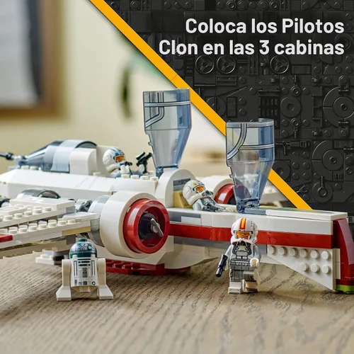 Miniatura 3 de LEGO Star Wars: La venganza de los Sith Nave espacial ARC-170 Starfighter juguete de construcción - Juguete de Star Wars para niños y niñas, edades
