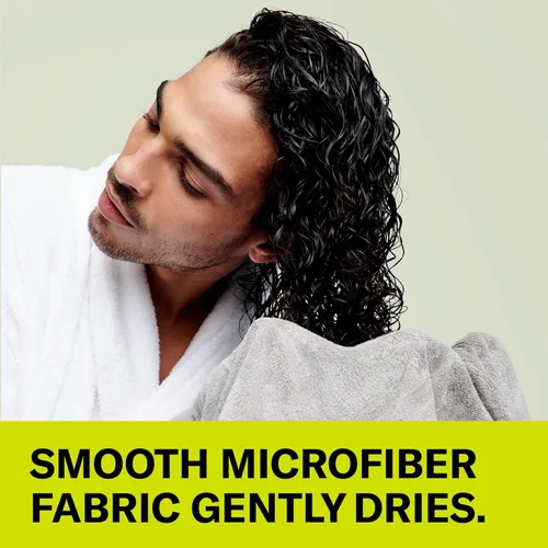 Miniatura 3 de DevaCurl Toalla de Microfibra Anti-Encrespamiento para el Cabello Secado Suave Gris