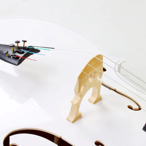 Miniatura 5 de Kit de violonchelo de tamaño completo, instrumento acústico para violonchelo para adultos, estudiantes, principiantes, juego completo de violonchelo