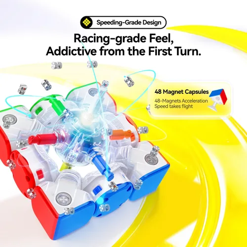 Miniatura 7 de GAN i Carry 4, cubo de velocidad Bluetooth inteligente 3x3 magnético conectado electrónico Speedcube para niños adultos temporizador seguimiento