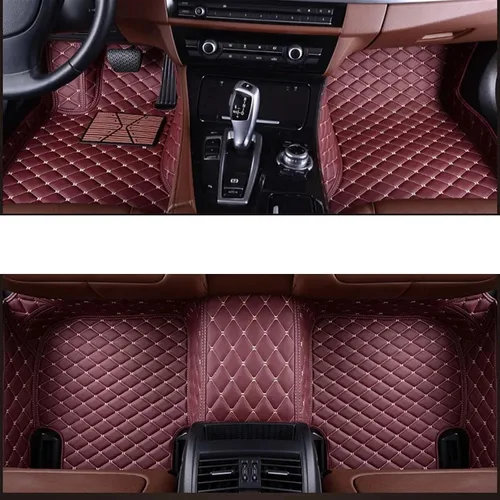 Miniatura 9 de Tapete de coche personalizado para BYD E6 F0 F3 F6 G3 G6 M6 S1 S5 S6 TAN-G Song Yuan Qin Plus PRO accesorios de pie (color: negro)