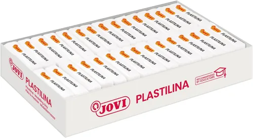 Miniatura 19 de Jovi - Arcilla de modelado reutilizable que no se seca, 30 barras de plastilina, 1.75 onzas cada una, total de 3.3 libras (azul claro)