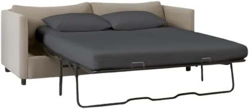 Rajlinen Juego de sábanas para sofá cama tamaño matrimonial de 52 x 72 pulgadas, color gris oscuro, sábanas para sofá, cama, 100% algodón egipcio,