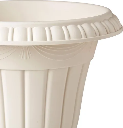 Miniatura 8 de Arcadia Garden Products PL20BG Maceta Urna Clásica Tradicional de Plástico Interior/Exterior, 10" x 12", Beige