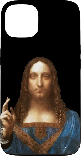 Miniatura 7 de Funda para iPhone 12 Pro Max Leonardo da Vinci - Salvator Mundi (salvador del mundo)