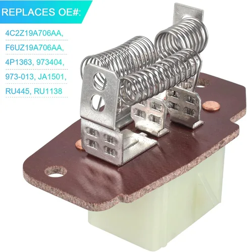 Miniatura 4 de Resistencia del motor del soplador HVAC 973-013 compatible con Ford E-150 E-250 E-350 E-450 E-550 1999-2007, F-250 F-350 F-450 F-550 Super Duty