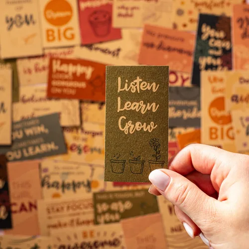 Miniatura 10 de DIVERSEBEE Paquete de 60 tarjetas motivacionales surtidas, minitarjetas inspiradoras y de bondad, juego de tarjetas de aliento de gratitud con 60