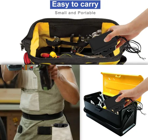 Miniatura 7 de Exmate Cargador de batería de 1.2V-18V compatible con batería Hitachi 7.2V, 9.6V, 12V 14.4V 18V Pod Style (no para batería de iones de litio)