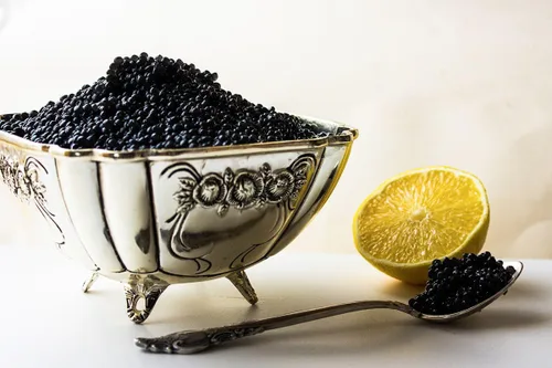 Miniatura 4 de Caviar Star Lujoso caviar siberiano polaco – Huevas de esturión real de primera calidad – Delicia gourmet exquisita cosechada de forma sostenible