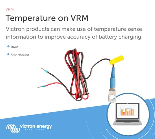 Miniatura 2 de Victron Energy Sensor de Temperatura para Victron Energy BMV-702/712
