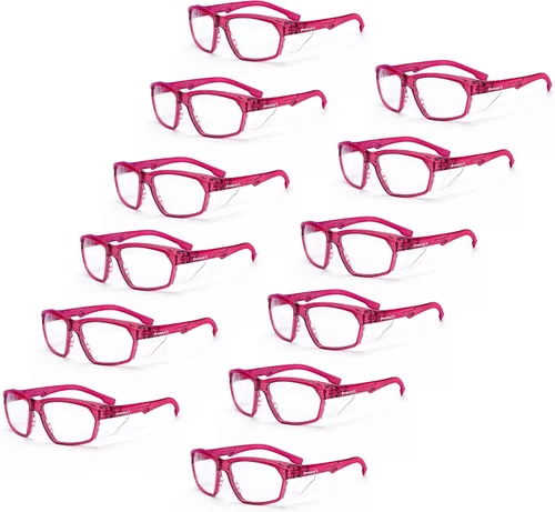Miniatura 48 de ProtectX Lentes de lectura elegantes para mujeres y hombres, antivaho y antiarañazos, protección UV, gafas de seguridad antiimpactos
