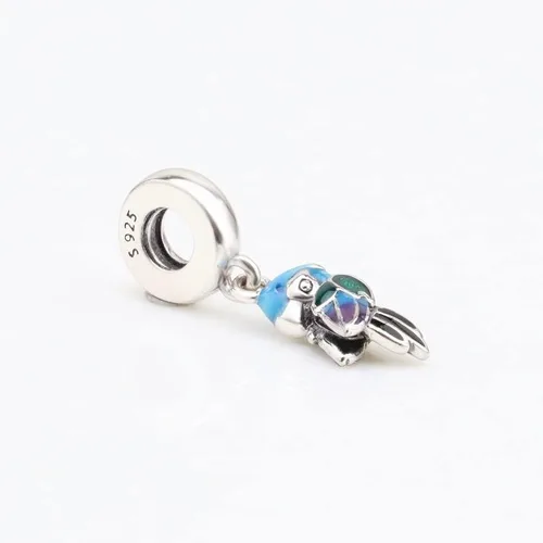 Miniatura 6 de 925 Sterling Silver Charms for Bracelets and Necklaces Flower Mouse Heart Travel Beads Family Tree Charms Jewelry Gift for Women Girls