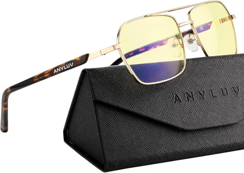 Miniatura 14 de ANYLUV Blue Light Glasses Men/Women, Blue Light Blocking Glasses, Computer Screen Blocker Eyes Protection Glasses