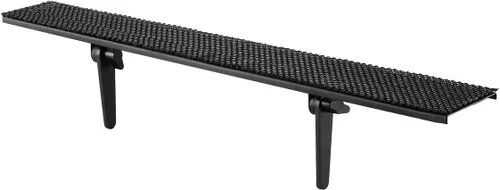 Miniatura 7 de Bracwiser Estante superior de TV sin taladros de 16.7 pulgadas de ancho, soporte de montaje superior para monitor, plataforma para altavoces