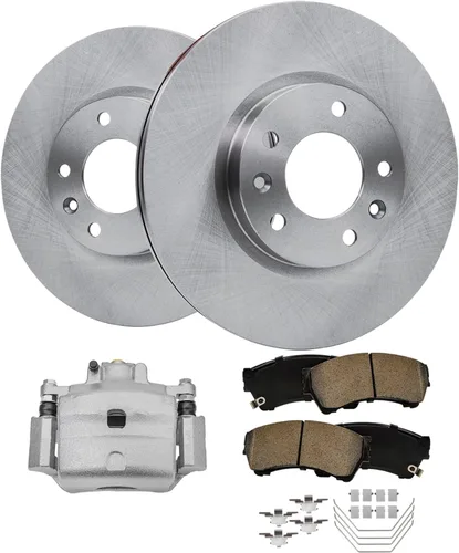 Miniatura 25 de Detroit Axle - Rotores de freno para Ford Mustang 2015 2016 2017 2018 2019 2020 2021 2022 2023 Rotores de freno de disco 2016 2017 2018 2019