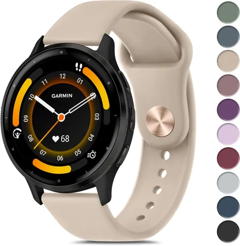 Miniatura 18 de Meliya Correas compatibles con Garmin Vivoactive 4 Watch, Garmin Venu 3 / Venu 2 Watch Band para mujeres y hombres, correa de repuesto deportiva